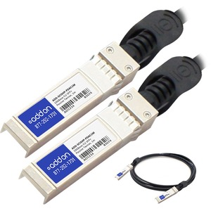 [ADD-SCISHP-PDAC1M/NEW] AddOn Cisco SFP-H10GB-CU1M to HP J9281B Compatible 10GBase-CU SFP+ to SFP+ Direct Attach Cable (Passive Twinax, 1m)