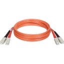 Tripp Lite 1M Duplex Multimode 62.5/125 Fiber Optic Patch Cable SC/SC 3' 3ft 1 Meter