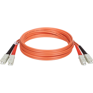 [N306-003/NEW] Tripp Lite 1M Duplex Multimode 62.5/125 Fiber Optic Patch Cable SC/SC 3' 3ft 1 Meter