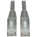 Tripp Lite 20ft Cat6 Gigabit Snagless Molded Patch Cable RJ45 M/M Gray 20'