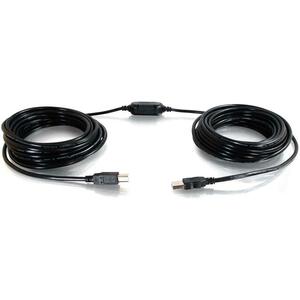 [38989/NEW] C2G 25ft USB A/B Active Cable (Center Booster Format)