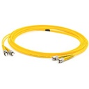 AddOn 1m FC (Male) to FC (Male) Yellow OS1 Duplex Fiber OFNR (Riser-Rated) Patch Cable