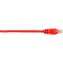 Black Box CAT5e Value Line Patch Cable, Stranded, Red, 3-ft. (0.9-m)