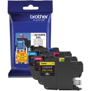 [LC30193PK/NEW] Brother LC30193PK Original Ink Cartridge - Cyan, Magenta, Yellow