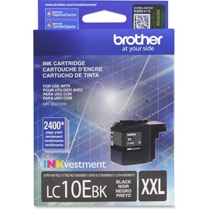 [LC10EBK/NEW] Brother Genuine LC10EBK INKvestment Super High Yield Black Ink Cartridge