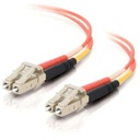 C2G-1m LC-LC 62.5/125 OM1 Duplex Multimode Fiber Optic Cable (TAA Compliant) - Orange