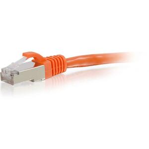 [00881/NEW] C2G-6ft Cat6 Snagless Shielded (STP) Network Patch Cable - Orange