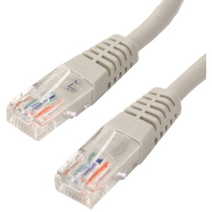 [4XC6PATCH3GR/NEW] 4XEM 3FT Cat6 Molded RJ45 UTP Ethernet Patch Cable (Gray)