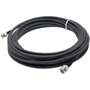 [ADD-734D1-BNC-5M/NEW] AddOn 16.4ft BNC (Male) to BNC (Male) Black Coaxial Simplex Plenum-Rated Copper Patch Cable