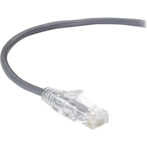 [C6PC28-GY-10/NEW] Black Box Slim-Net Cat.6 Patch UTP Network Cable