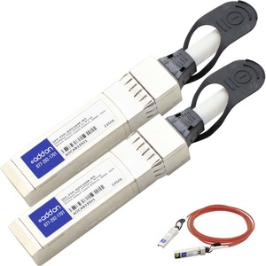 [SFP-25G-AOC10M-AO/NEW] AddOn Cisco Compatible TAA Compliant 25GBase-AOC SFP28 to SFP28 Direct Attach Cable (850nm, MMF, 10m)