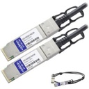 AddOn Arista Networks CAB-Q-Q-5M to Dell DAC-QSFP-40G-5M Compatible TAA Compliant 40GBase-CU QSFP+ to QSFP+ Direct Attach Cable (Passive Twinax, 5m)