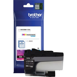 [LC3033BK/NEW] Brother Genuine LC3033BK Single Pack Super High-yield Black INKvestment Tank Ink Cartridge