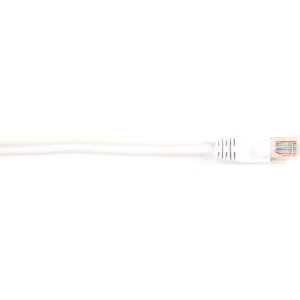 [CAT6PC-001-WH-25PAK/NEW] Black Box CAT6 Value Line Patch Cable, Stranded, White, 1-ft. (0.3-m), 25-Pack