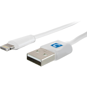 [LTNG-USBA-6ST/NEW] Comprehensive Lightning Male to USB A Male Cable White 6ft