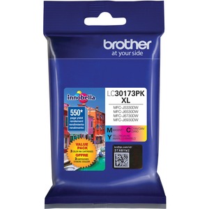 [LC30173PK/NEW] Brother LC30173PK Original Ink Cartridge - Cyan, Magenta, Yellow