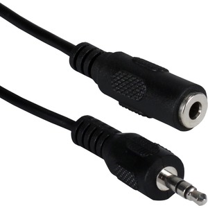 [CC400-25/NEW] QVS 25ft 3.5mm Mini-Stereo Male to Female Speaker Extension Cable