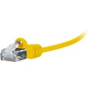 Comprehensive MicroFlex Pro AV/IT CAT6 Snagless Patch Cable Yellow 3ft