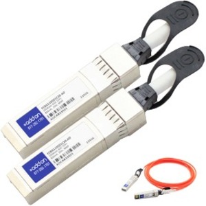 [FCBG110SD1C20-AO/NEW] AddOn Finisar FCBG110SD1C20 Compatible TAA Compliant 10GBase-AOC SFP+ to SFP+ Direct Attach Cable (850nm, MMF, 20m)