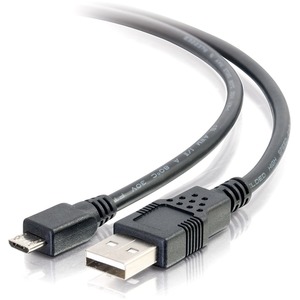 [27365/NEW] C2G 2m USB 2.0 A to Micro-USB B Cable - 6ft USB Cable-Phone Charging Cable