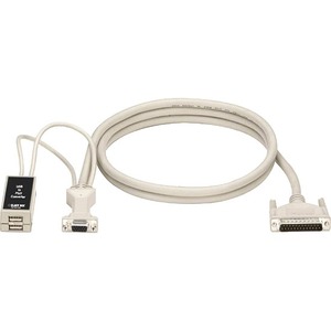 [EHNUSB-0001/NEW] Black Box ServSwitch USB to PS/2 User Cable (Flashable)