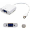 AddOn 8in Mini-DisplayPort Male to VGA Female White Adapter Cable with Support for Intel Thunderbolt?