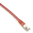 Black Box Cat5e 350-MHz, Shielded, Solid Backbone Cable (FTP), PVC, Brown, 1-ft. (0.3-m)