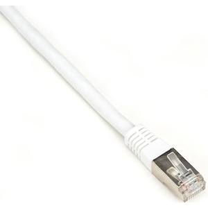 [EVNSL0272WH-0030/NEW] Black Box Cat6 250-MHz Shielded, Stranded Cable SSTP (PIMF), PVC, White, 30-ft. (9.1-m)