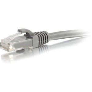 [00951/NEW] C2G 6in Cat6 Snagless Unshielded (UTP) Network Patch Ethernet Cable-Gray