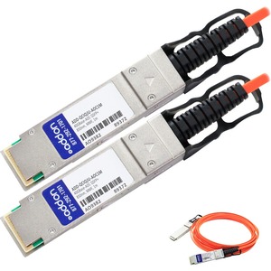 [ADD-QCIQJU-AOC1M/NEW] AddOn Cisco QSFP-H40G-AOC1M to Juniper Networks JNP-40G-AOC-1M Compatible TAA Compliant 40GBase-AOC QSFP+ to QSFP+ Direct Attach Cable (850nm, MMF, 1m)