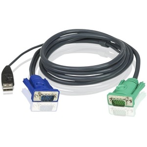 [2L5202U/NEW] Aten USB KVM Cable