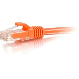 [27816/NEW] C2G-50ft Cat6 Snagless Unshielded (UTP) Network Patch Cable - Orange