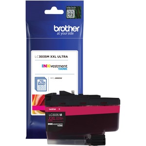 [LC3035M/NEW] Brother Genuine LC3035M Single Pack Ultra High-yield Magenta INKvestment Tank Ink Cartridge