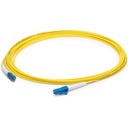 AddOn 1m LC (Male) to LC (Male) Yellow OS1 Simplex Fiber OFNR (Riser-Rated) Patch Cable