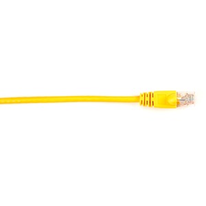 [CAT6PC-003-YL/NEW] Black Box CAT6 Value Line Patch Cable, Stranded, Yellow, 3-ft. (0.9-m)