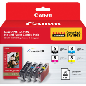 [0628B027/NEW] Canon 0628B027 Original Ink Cartridge - Black, Cyan, Magenta, Yellow