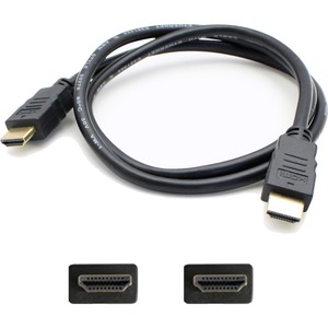 [HDMIHSMM6/NEW] AddOn 6ft HDMI Male to Male Black Cable