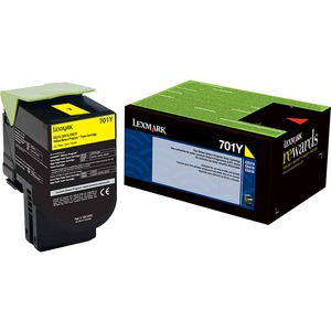 [70C10Y0/NEW] Lexmark 701Y Toner Cartridge