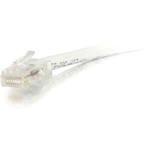 [27976/NEW] C2G-1ft Cat5e Non-Booted Unshielded (UTP) Network Patch Cable - White