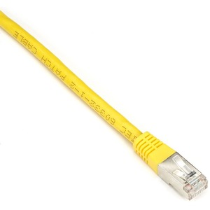 [EVNSL0272YL-0015/NEW] Black Box Cat6 250-MHz Shielded, Stranded Cable SSTP (PIMF), PVC, Yellow, 15-ft. (4.5-m)