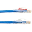 Black Box GigaBase 3 CAT5e 350-MHz Lockable Patch Cable (UTP), Blue, 25-ft. (7.6-m)