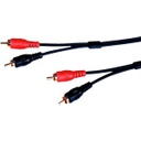 Comprehensive Standard 2PP-2PP-3ST Audio Cable