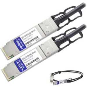 [QFX-QSFP28-DAC-5M-AO/NEW] AddOn Juniper Networks Compatible TAA Compliant 100GBase-CU QSFP28 to QSFP28 Direct Attach Cable (Passive Twinax, 5m)