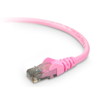 [A3L980-15-PNK-S/NEW] Belkin Cat.6 High Performance UTP Stranded Patch Cable