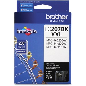 [LC207BK/NEW] Brother Genuine LC207BK Super High Yield Black Ink Cartridge