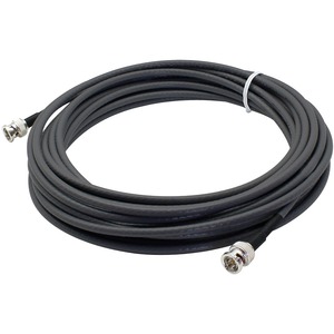 [ADD-734D1-BNC-2M/NEW] AddOn 6.6ft BNC (Male) to BNC (Male) Black Coaxial Simplex Plenum-Rated Copper Patch Cable