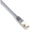 Black Box CAT5e 350-MHz, Shielded, Solid Backbone Cable (FTP), PVC, Gray, 25-ft. (7.6-m)