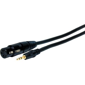 [XLRJ-MPS-6ST/NEW] Comprehensive Standard Series XLR Jack to Stereo 3.5mm Mini Plug Audio Cable 6ft