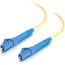 C2G 3m LC-LC 9/125 Simplex Single Mode OS2 Fiber Cable - Yellow - 10ft