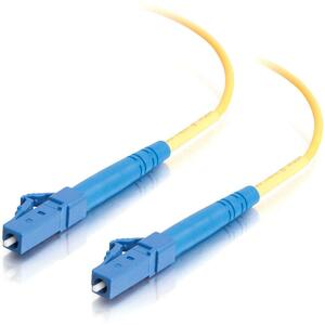 [37105/NEW] C2G 3m LC-LC 9/125 Simplex Single Mode OS2 Fiber Cable - Yellow - 10ft